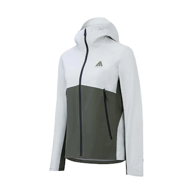 (Women) Anta Training Series Colorblock Hooded Shell Jacket - Light Aqua Green 962337602-3
