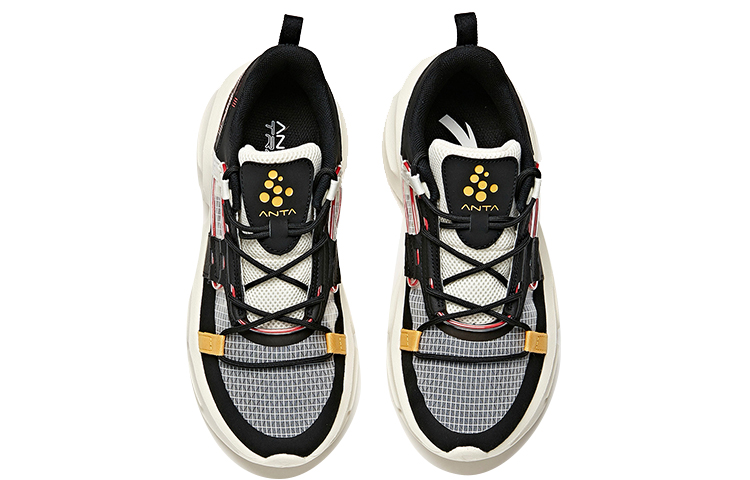 (W) Anta Training Series Low 'Black White Red' 圖 3
