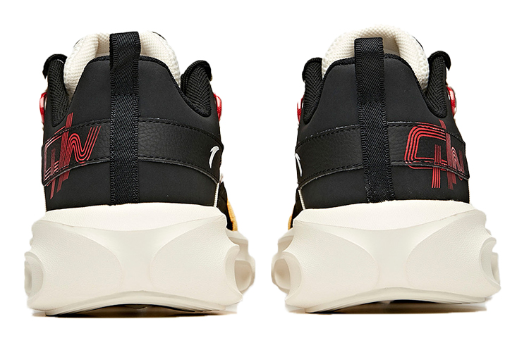 (W) Anta Training Series Low 'Black White Red' 圖 4