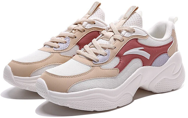 (W) Anta Training Série Retro Low ''Blanc Gris Rose'' 122047751-11 Order (W) Anta Training Série Retro Low ''Blanc Gris Rose'' 122047751-11