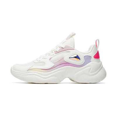 (W) Anta Training Series Sneakers 'White Purple'