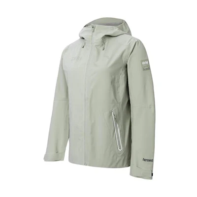 (Women) Anta Training Series Waterproof Windproof Jacket - Pale Gray Green 162347614-1