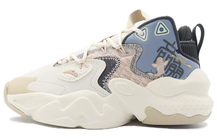 (Women) Anta Wai Feng Low 'White Blue' 122148080S-2