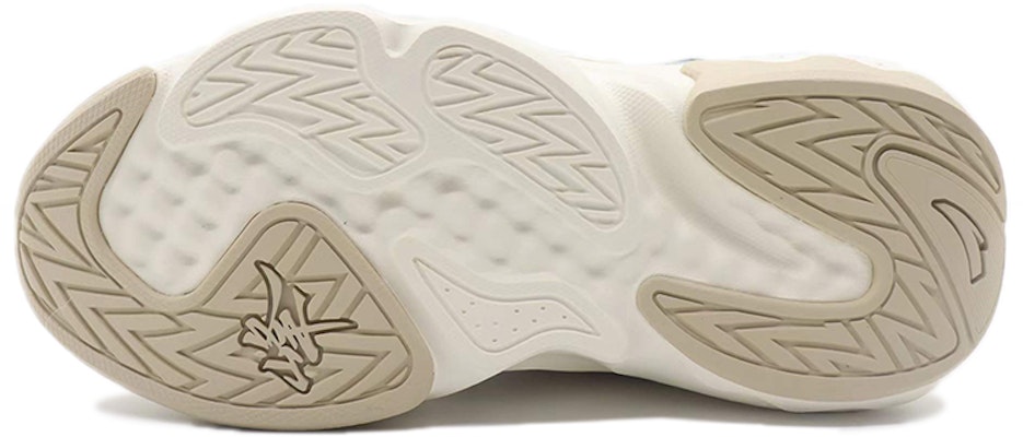 安踏 霸道 威峰 厚底革面 低帮 板鞋 女款 白藍 Details for 安踏 霸道 威峰 厚底革面 低帮 板鞋 女款 白藍