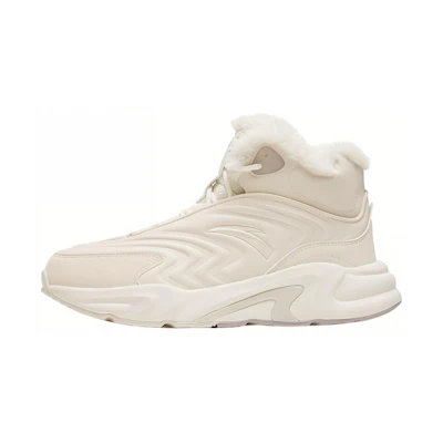 (W) Anta Walker Fleece High Top 'White'
