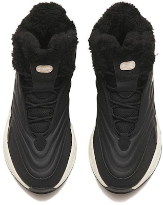 (W) Anta Walker Fleece Sepatu High Top 'Hitam' 922248935-2 Lookbook (W) Anta Walker Fleece Sepatu High Top 'Hitam' 922248935-2