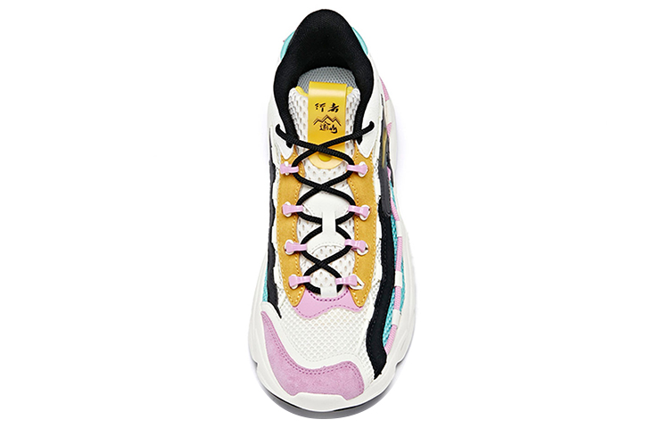 (W) Anta Life Series Sneakers 'White Yellow Green' 圖 3