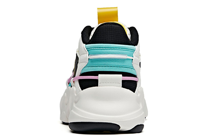 (W) Anta Life Series Sneakers 'White Yellow Green' 圖 4