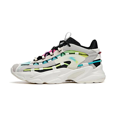 (W) Anta Walker Low 'Black White Blue'