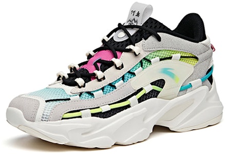 (W) Anta Walker Low 'Negro Blanco Azul' 122028889-3 Order (W) Anta Walker Low 'Negro Blanco Azul' 122028889-3