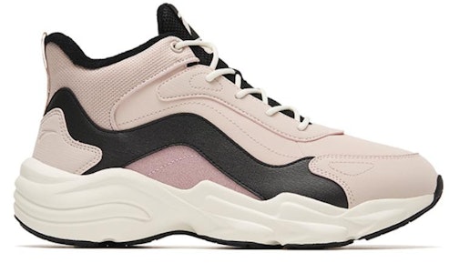 安踏 行者 耐磨保暖 中幫 運動休閒鞋 女款 粉色 Order 安踏 行者 耐磨保暖 中幫 運動休閒鞋 女款 粉色