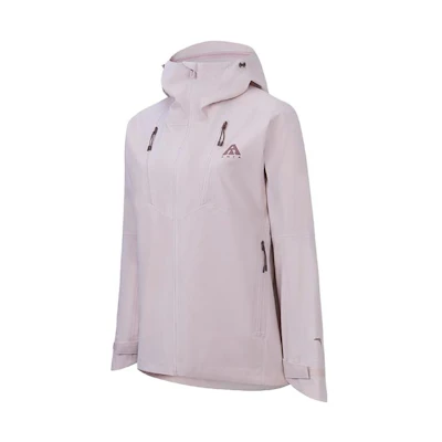 (Women) Anta Waterproof Hiking Jacket - Solid Color, Pink, Outdoor Trekking Apparel 962337605-2