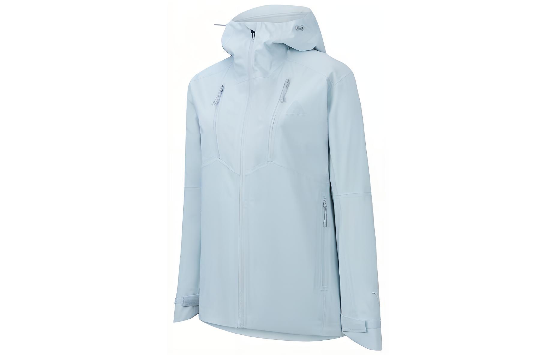 (Women) Anta Waterproof Jacket Urban Outdoor Series Dreamy Blue Long Sleeve 962337605-3