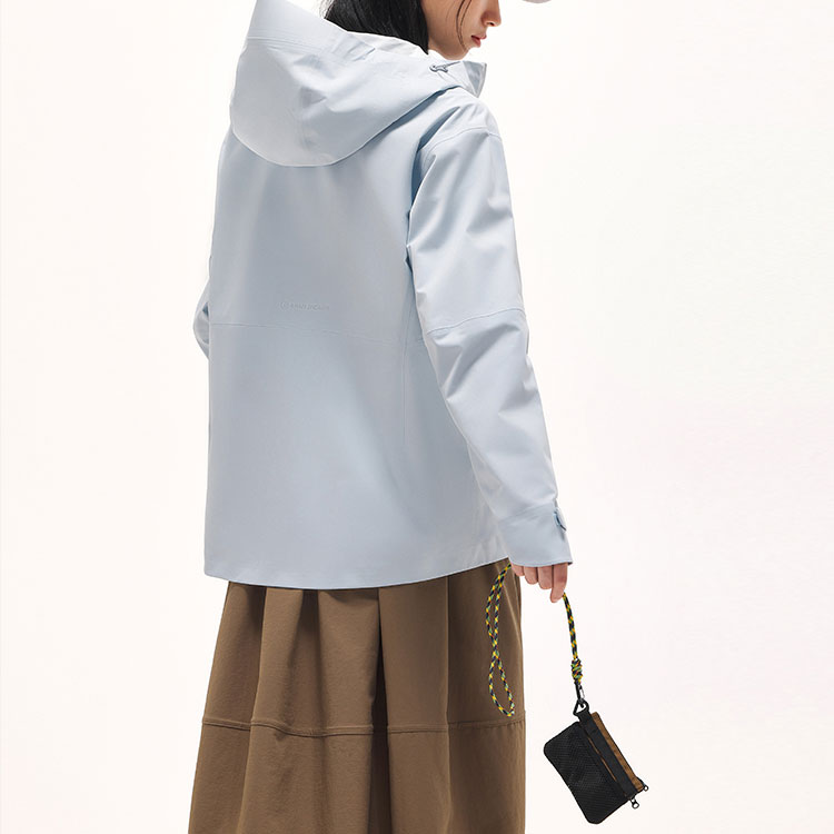 Shop (W) 安踏防水外套 城市戶外系列 夢幻藍 長袖 962337605-3