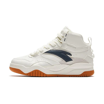 (W) Anta Wave Mid Top 'White Grey Navy'