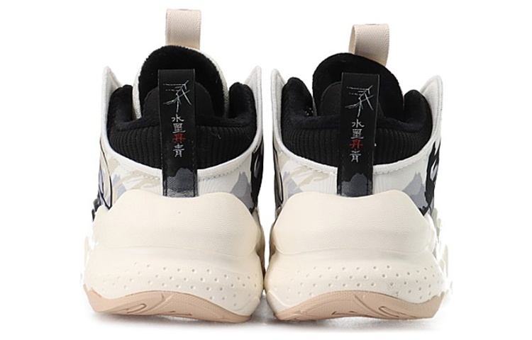 (W) Anta Wey Feng 2 'Velvet Mid-Top White Grey' 圖 4