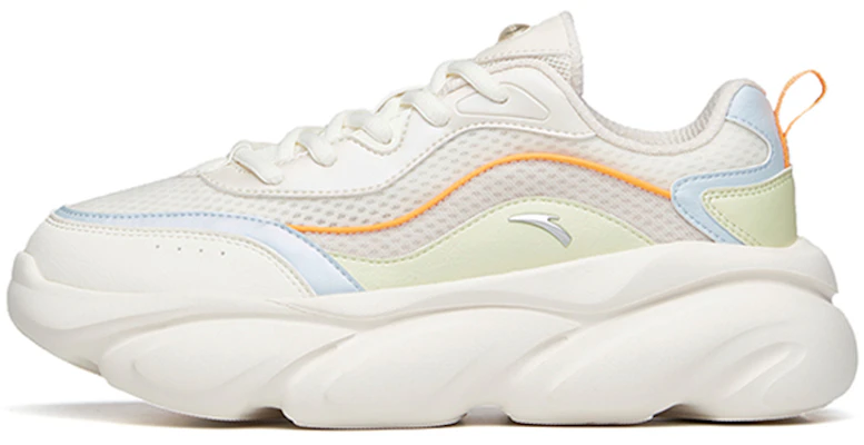 Anta安踏 喵爪 合成革 耐磨輕便 低幫 老爹鞋 女款 白藍綠 喵喵鞋 Buy Anta安踏 喵爪 合成革 耐磨輕便 低幫 老爹鞋 女款 白藍綠 喵喵鞋