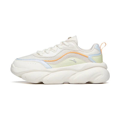 (W) Anta White Blue Green 'Meow Claw'