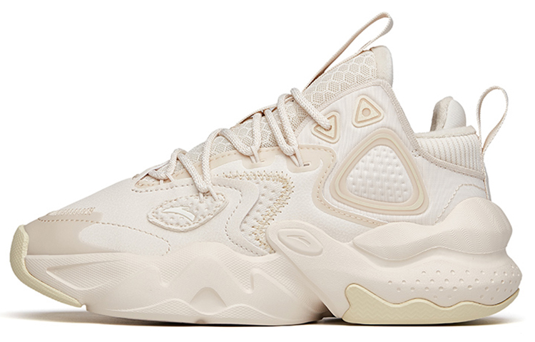 (Women) Anta Wuyi 2 Mid-Top 'Mud Sand Grey Velvet' 122148901-6