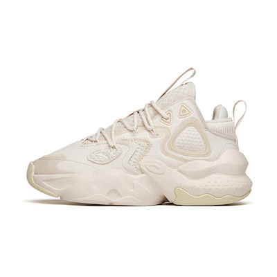 (W) Anta Wuyi 2 Mid-Top 'Mud Sand Grey Velvet'
