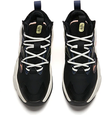 (W) Anta Wuyi Feng 2 Mid 'Hitam Biru' 122148901-3 Lookbook (W) Anta Wuyi Feng 2 Mid 'Hitam Biru' 122148901-3