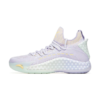 (W) Anta Baique Ling Basketball Series Sneakers 'Purple Green'