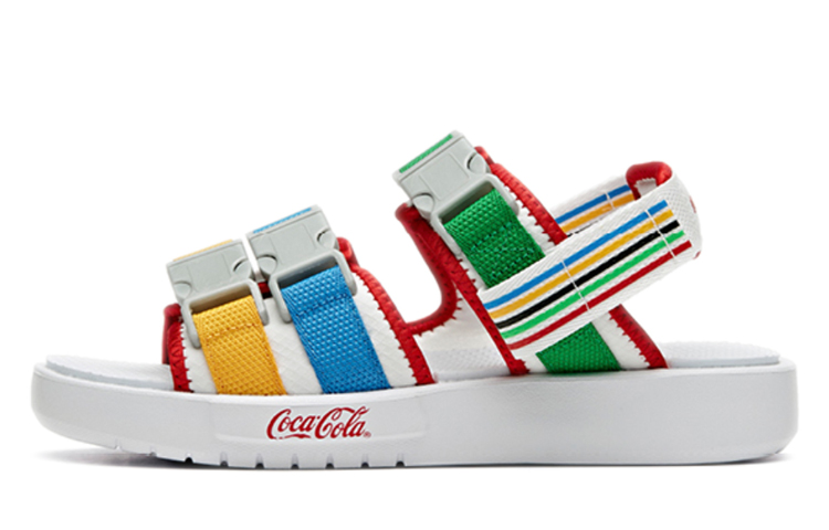 (Women) Anta x Coca Cola Beach Sandals 'Multi-Color' 922036901-5