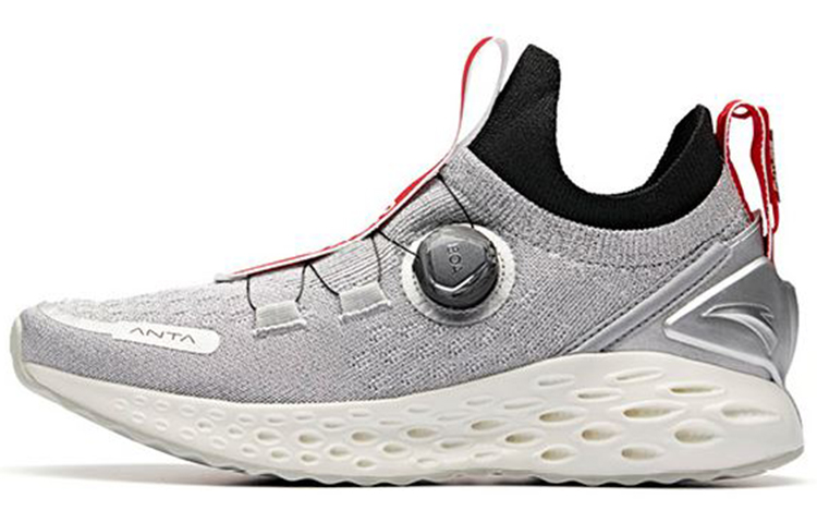 (Women) Anta x NASA Flashfoam Low 'Wormhole Technology - Grey Silver' 12915580-1