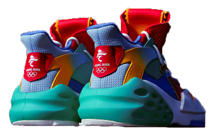 Shop (W) Anta x Palace Museum Life Series Sneakers 'Blue Patchwork' Kasut Patchwork Biru 12938099-5