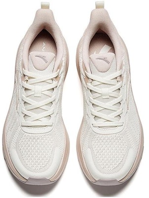 Anta安踏 雲途 舒適百搭 耐磨減震 低筒 跑步鞋 女款 白灰色 Lookbook Anta安踏 雲途 舒適百搭 耐磨減震 低筒 跑步鞋 女款 白灰色