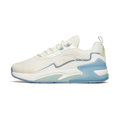 (W) Anta Zhuiyun Low 'White Blue Green'