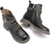 Shop (Women) Aokang 38mm Black Martin Boots 'Commute Side Zipper' 1234913030