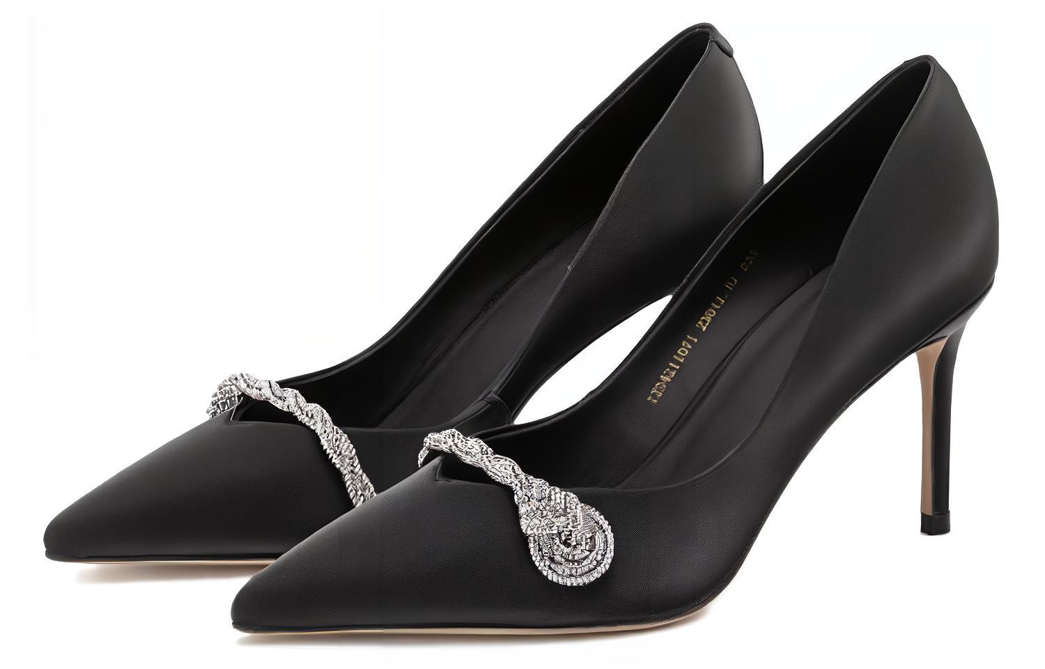 Order (W) 奥康「黑钻高跟鞋」 1234211071