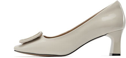 奧康AOKANG 頭層牛皮 方頭套腳百搭 粗跟 高跟鞋 5.5cm 女款 Sizing 奧康AOKANG 頭層牛皮 方頭套腳百搭 粗跟 高跟鞋 5.5cm 女款