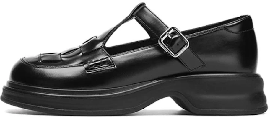 (Women) AOKANG Black Mary Jane Shoes - Comfortable, Breathable, Round Toe, Thick Sole. 1242324019 Buy (Women) AOKANG Black Mary Jane Shoes - Comfortable, Breathable, Round Toe, Thick Sole. 1242324019