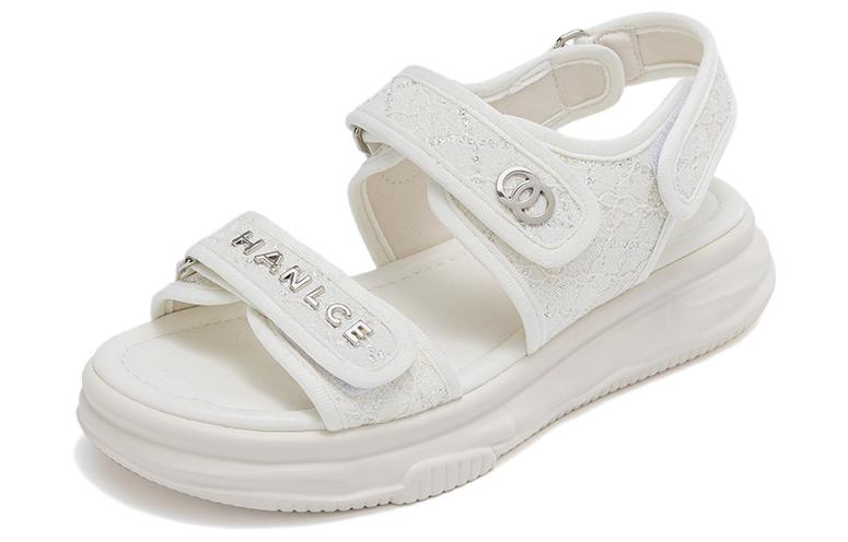 Lookbook (W) 아오캉 베이지 캔버스 샌들 (편안한 캐주얼) 1234821092