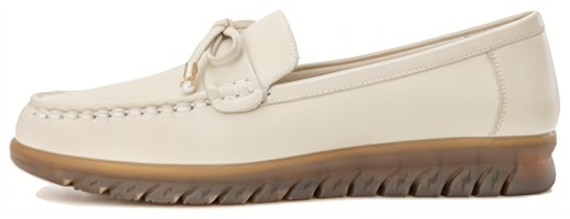 (Women) Aokang Casual Flat 'Beige' 1224421023 (Women) Aokang Casual Flat 'Beige' 1224421023