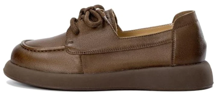 women-aokang-casual-lace-up-round-toe-brown-leather-1234321042
