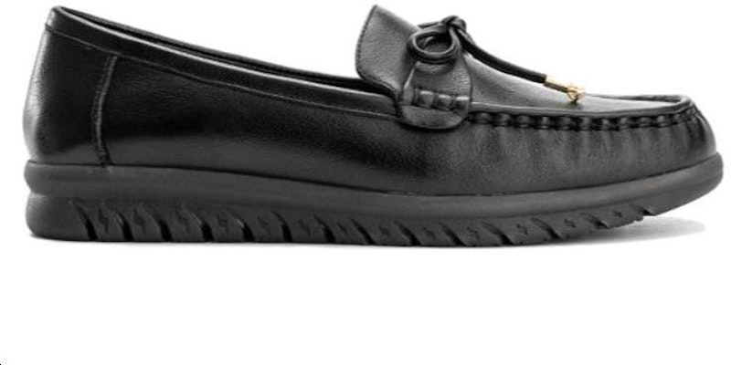 (W) 奥康时尚透气黑色休闲皮鞋 1224421022 Order (W) 奥康时尚透气黑色休闲皮鞋 1224421022