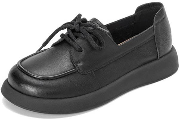 (W) Aokang Sepatu Loafer Kulit Kasual 'Hitam Fashion Nyaman' 1234321041 Lookbook (W) Aokang Sepatu Loafer Kulit Kasual 'Hitam Fashion Nyaman' 1234321041