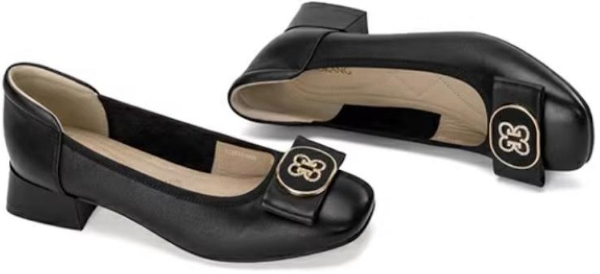 (W) 아오캉 블랙 컴포트 캐주얼 가죽화 (Aokang Black Comfort Casual Leather Shoes - shortened) 1234111055 Shop (W) 아오캉 블랙 컴포트 캐주얼 가죽화 (Aokang Black Comfort Casual Leather Shoes - shortened) 1234111055