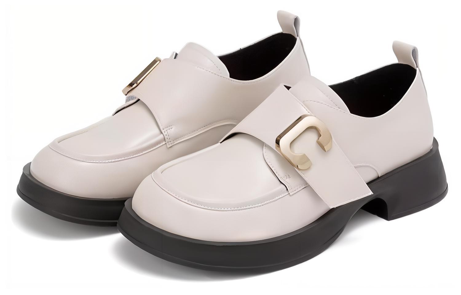 Lookbook (W) Aokang Kasut Loafer Kasual 'Beige' 1234414035