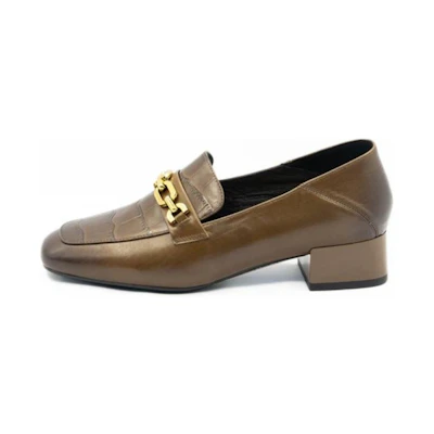 (W) Aokang Casual Loafer 'Brown Leather'