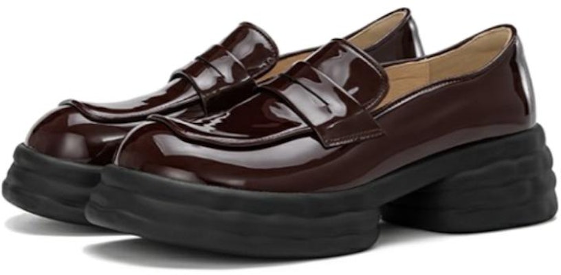 (W) Aokang Loafer Kasual 'Merah Anggur' 1224414088 Order (W) Aokang Loafer Kasual 'Merah Anggur' 1224414088