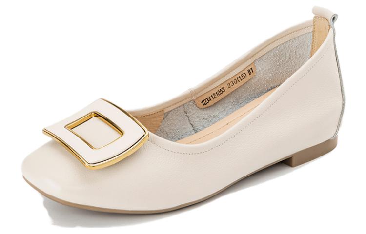 (W) Aokang Casual Loafers 'Beige' 圖 3