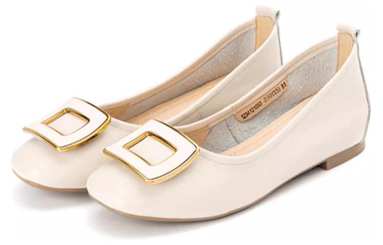 (W) Aokang Casual Loafers 'Beige' 圖 4