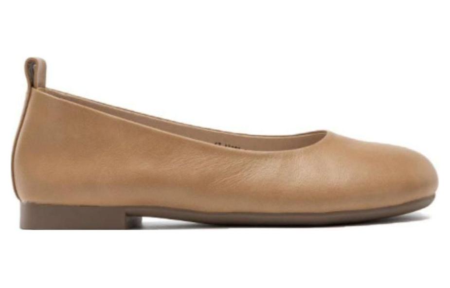 Order 奧康 AOKANG 時尚淺口 休閒單鞋 女款 杏色