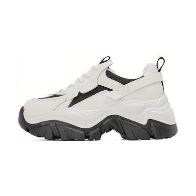 (W) Aokang Casual Low-Top 'Black Beige'