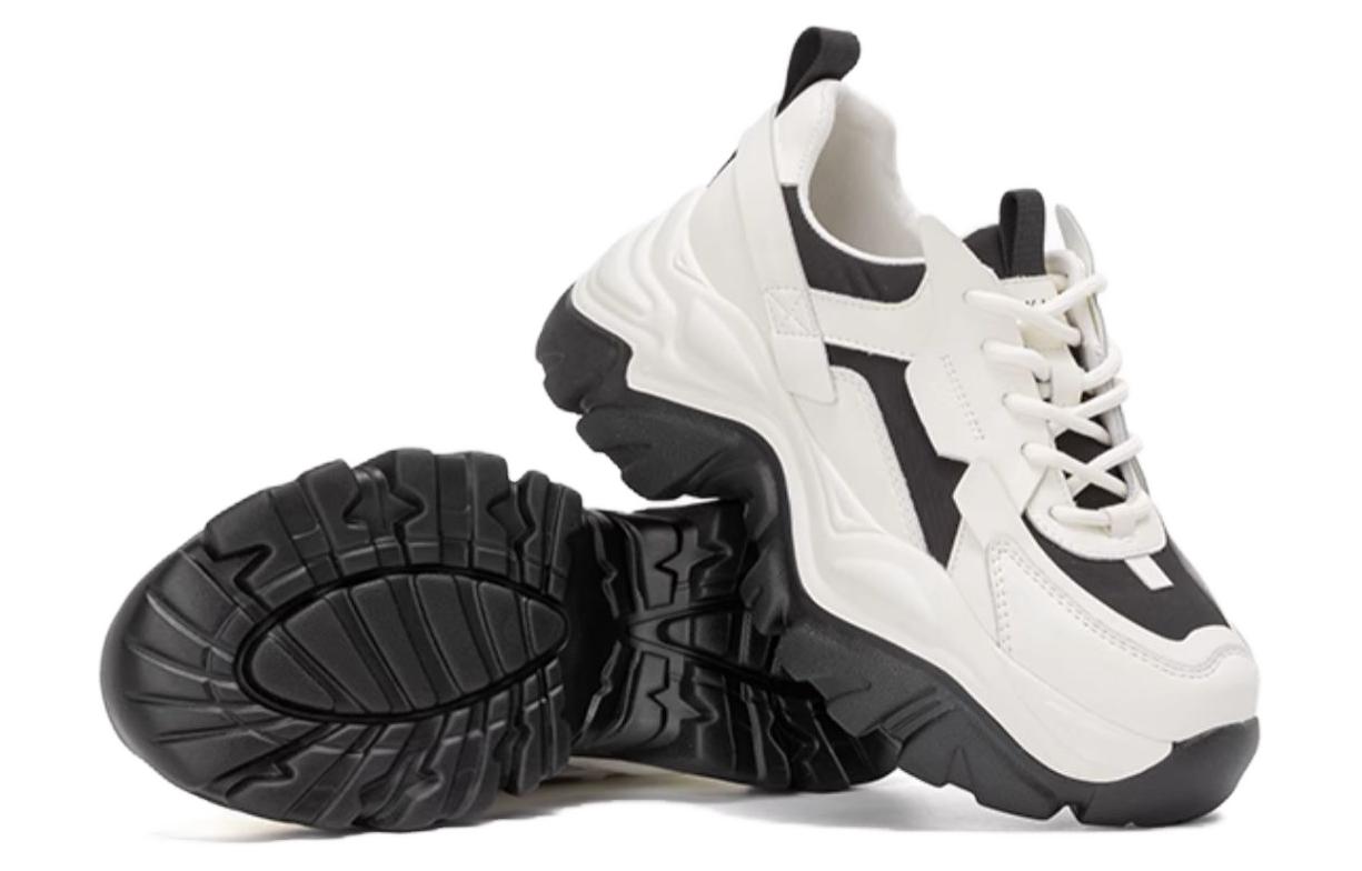 (W) Aokang Casual Low-Top 'Black Beige' 圖 3