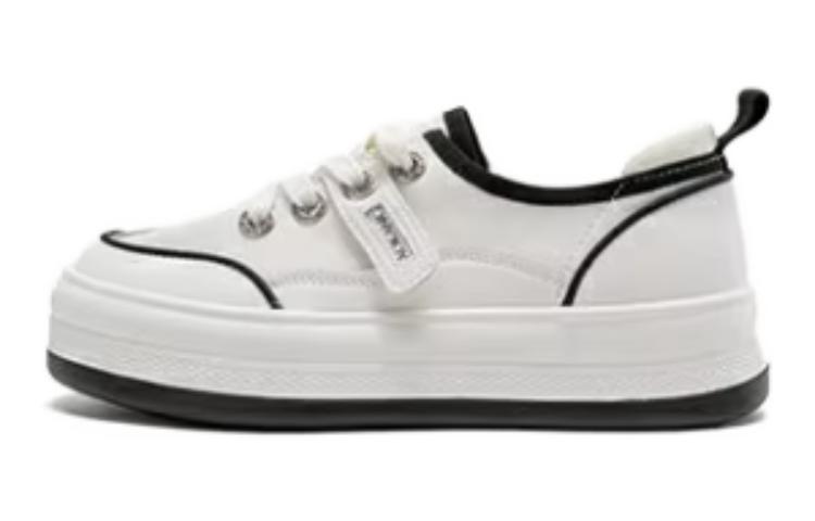 (W) Aokang Casual Low-Top Sneaker 'Beige Black'